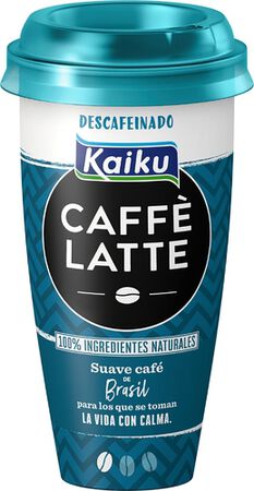 Café latte Kaiku 230ml descafeinado