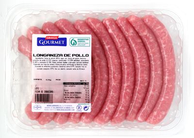 Longaniza de pollo Granja Gourmet 400g aproximadamente