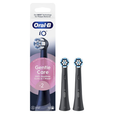 Recambios de cabezal Oral-B Series iO Gentle Care Negro 2 unidades
