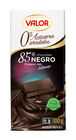 Chocolate negro 85% de cacao s/gluten Valor 100g