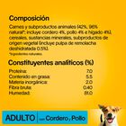 Comida h&uacute;meda perro Pedigree cordero y pollo 300g