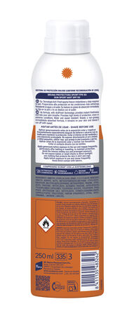 Bruma solar spray Ecran 250ml FPS 50 sport resistente al agua y al sudor