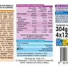 Helado cono Alipende 4 uds nata-turrón