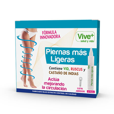 Piernas mas ligeras Vive+ 12u
