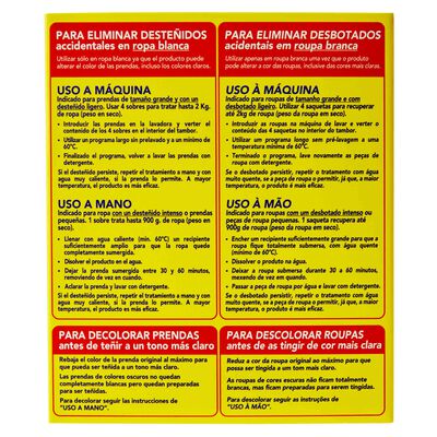 Aditivo quitadesteñidos Iberia