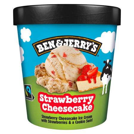 Helado tarrina Ben and Jerrys Strawberry Cheesecake 465ml