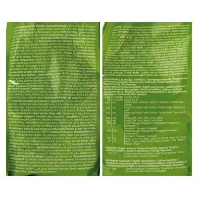 Comida hamster Vitakraft Menu Vital 400g