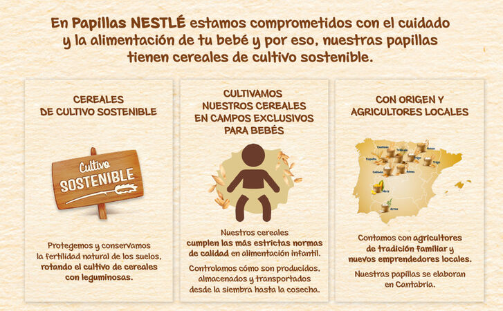 Papilla Nestlé 8 cereales galleta desde 6meses 725g
