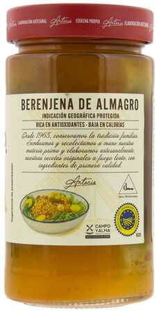 Coraz&oacute;n de Berenjena de Almagro elaborada artesanalmente Antonio 170g