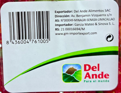 Fresón bandeja 250g