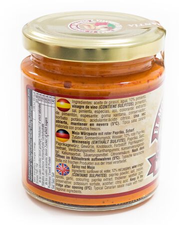 Salsa El Mortero Canario 200g mojo pic&oacute;n picante