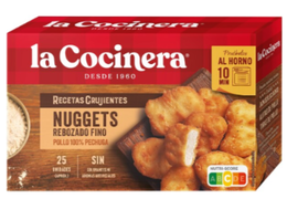 Nuggets con rebozado fino, La Cocinera, 400 g