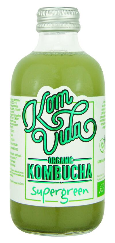 Kombucha Komvida 250ml supergreen