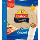 Tortillas de trigo Wraps Mission original 6 uds