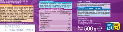 Galletas de chocolate Alipende 500g