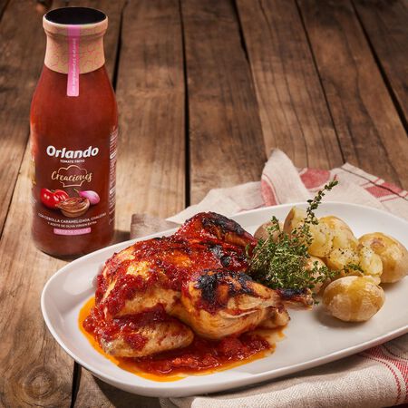 Tomate frito creaciones Orlando 495g receta dulce