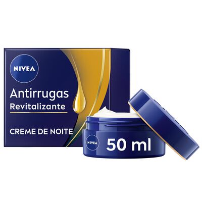 Crema facial Noche Nivea 50 ml Antiarrugas Revitalizante Fp15 +55