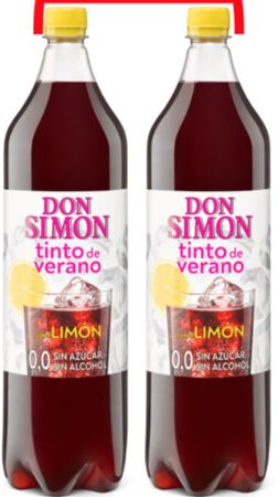 Tinto de verano 0,0% Don Simon 1,5L P2 Lim&oacute;n
