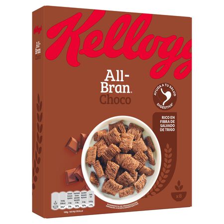 Cereales integrales chocolate All-Bran kellogg's 375g