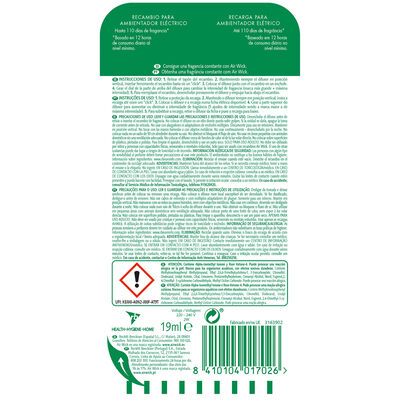 Ambientador Electrico Airwick Flor Rec