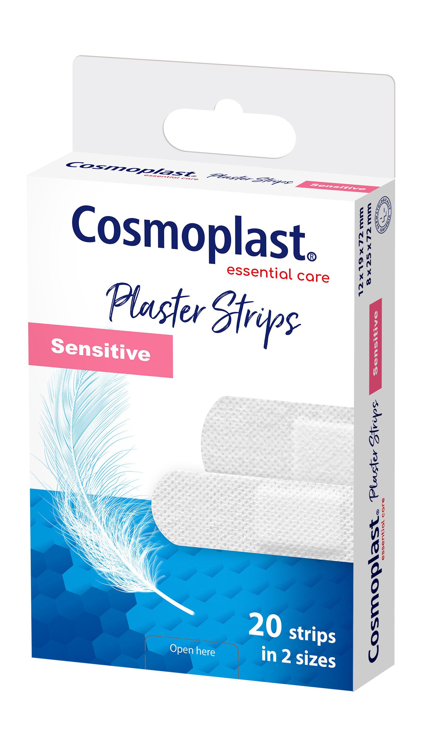 Tiras Cosmoplast Sensitive