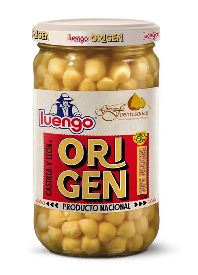 Garbanzo cocido nacional Luengo 400g
