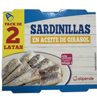 Sardinilla en aceite de girasol Alipende 62g