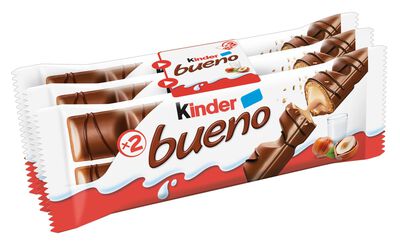 Chocolatina Kinder bueno pack-3
