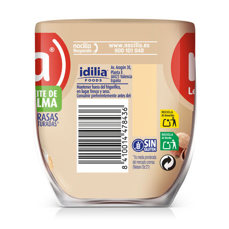 Crema leche/avellana Nocilla 180g