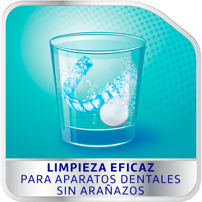 Tableta limpiadora Corega 36 unidades ortodoncia