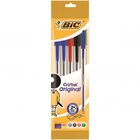 Bolígrafo Cristal Bic 5 Unidades Colores