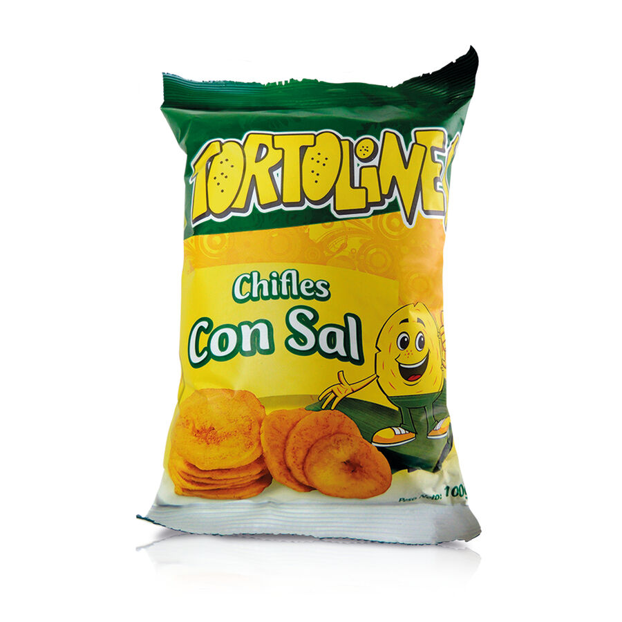 Snack de plátano con sal Tortolines Goya 100g
