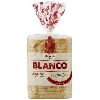 Pan de molde Alipende 460g blanco