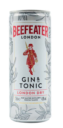 Ginebra y tónica Beefeater 25cl