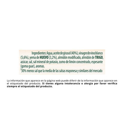 Salsa Calvé 430ml fina casera