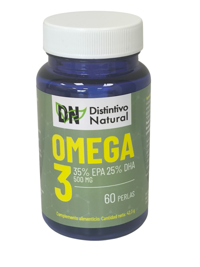Complemento alimenticio Omega 3 Distintivo Natural 30 cápsulas
