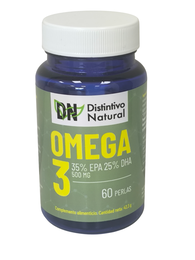 Complemento alimenticio Omega 3 Distintivo Natural 30 cápsulas