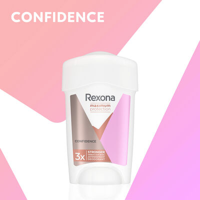 Desodorante en crema Rexona 45ml confidence antitranspirante
