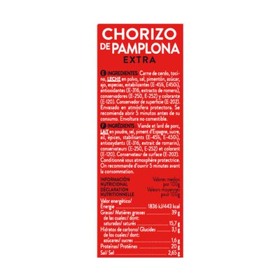 Chorizo de Pamplona Goikoa
