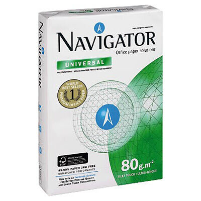 Folios papel A-4 Navigator 400 unidades