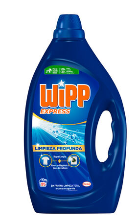 Detergente líquido Wipp Express 35 lavados limpieza profunda