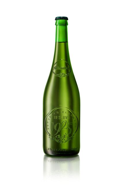 Cerveza rubia especial Alhambra Reserva 1925 botella 70cl