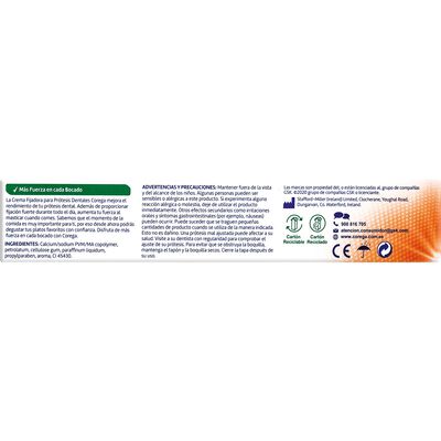 Crema dental fijado Corega 70gr Extra fuerte