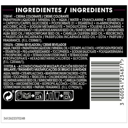 Tinte de cabello sin amoníaco Garnier Olia nº 6 rubio oscuro