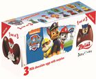 Huevo sorpresa de chocolate 3u Paw Patrol