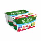Bifidus activia probiotico zerooo Danone pack 4 con fresa