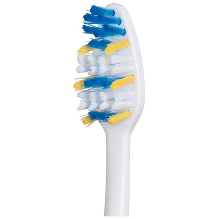 Cepillo de dientes Colgate Extra Clean elimina bacterias bucales, medio 4uds