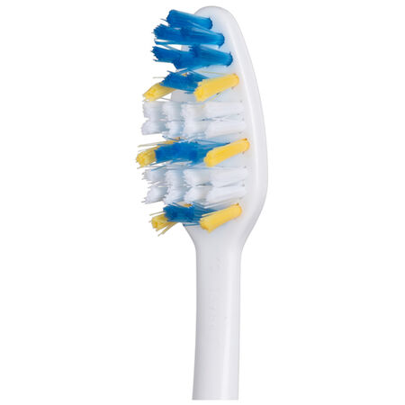 Cepillo de dientes Colgate Extra Clean elimina bacterias bucales, medio 4uds