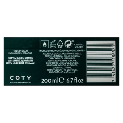 Agua de Colonia Crossmen 200ml original