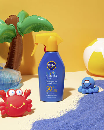 Crema solar Nivea pistola 270ml FPS 50+ niños